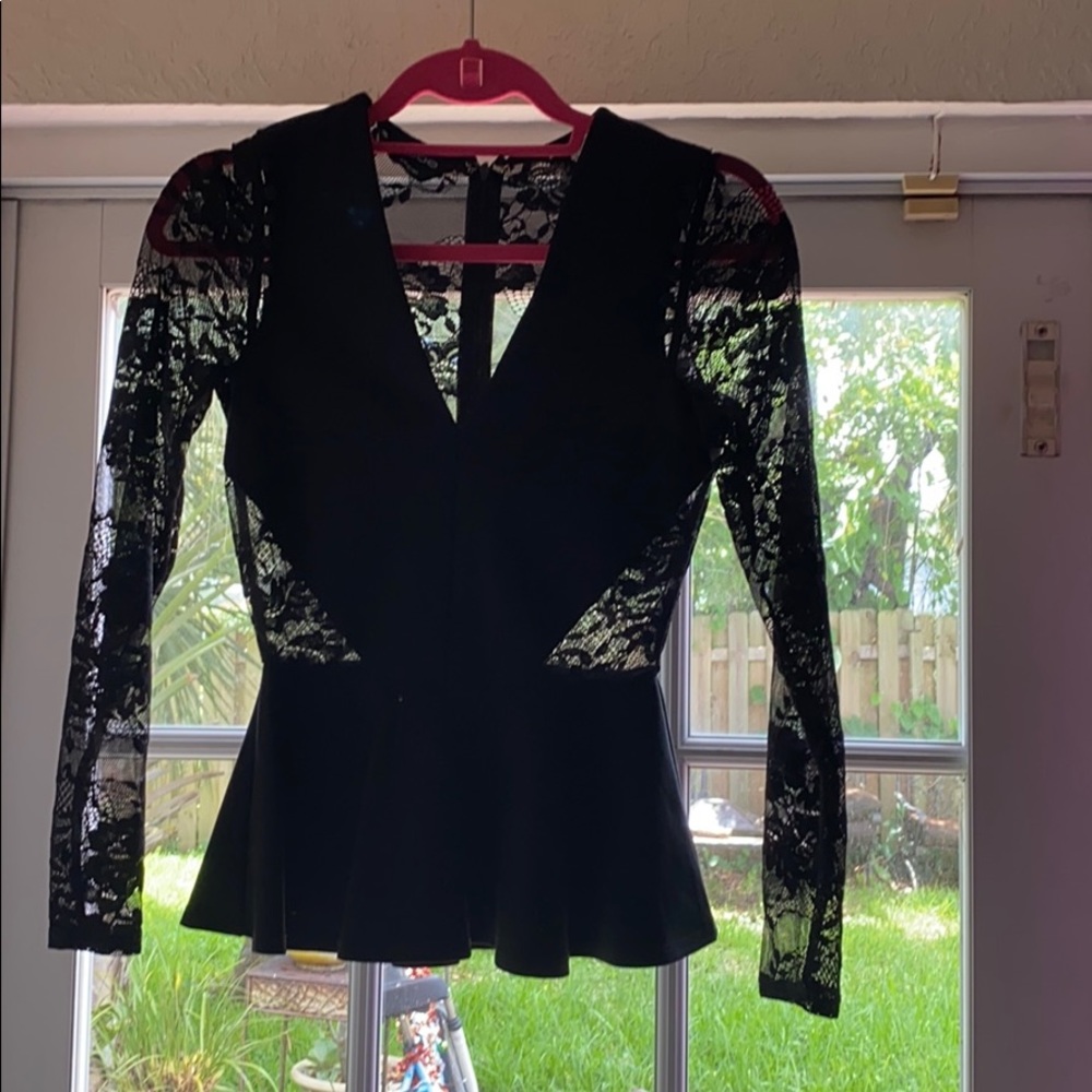 Peplum top